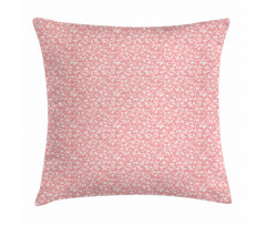 Ornamental Bamboo Leaves Pillow Cover