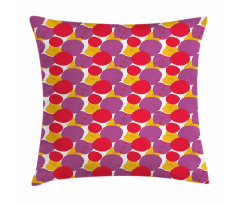 Colorful Drawing of Fruit Pillow Cover