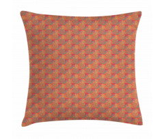 Colorful Spirals Backdrop Pillow Cover