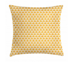 Triangles Abstract Design Pillow Cover
