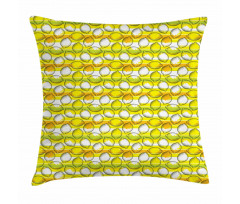 Dotted Fresh Citrus Fruits Pillow Cover