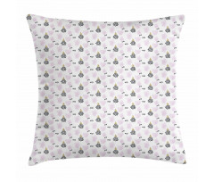 Scandinavian Pineapples Pillow Cover