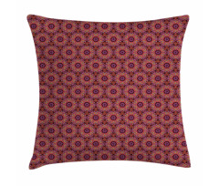 Repetitive Ethnic Effect Pillow Cover