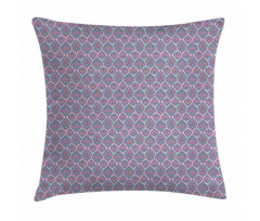 Hand Drawn Folk Ornaments Pillow Cover