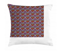 Patch Crosslinked Design Pillow Cover