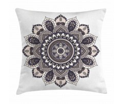 Oriental Mandala Yoga Motif Pillow Cover