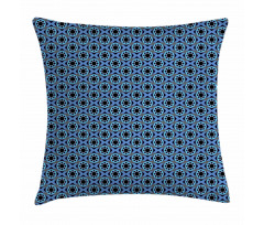 Star Mandala Motifs Retro Pillow Cover