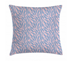 Angled Wavy Lines Background Pillow Cover