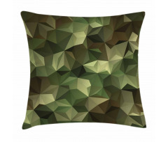 Angular Polygon Design Pillow Cover