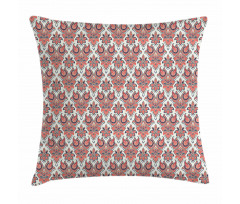 Swirled Leaves of Lotus Pillow Cover