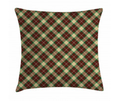 Diagonal Squares Classical Pillow Cover