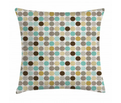 Abstract Dots Pattern Pillow Cover
