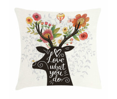 Love What You Do Pillow Cover