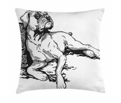 Animal Tribal Elements Pillow Cover