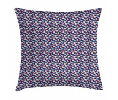 Summer Season Daisy Pattern Pillow Cover