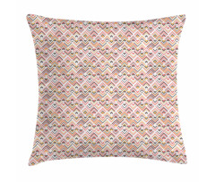 Contemporary Motif Design Pillow Cover