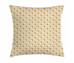 Leaves Berries Acorns Nuts Pillow Cover