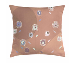 Funky Dandelion Flowers Pillow Cover