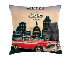 Welcome to Texas Greeting Pillow Cover