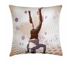 Pop Art Vintage Retro Style Pillow Cover