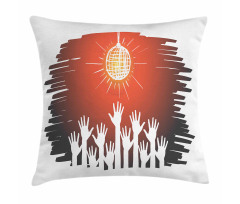 Party Night Club Fun Concept Pillow Cover