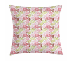 Rose Bouquetnd SakurTree Pillow Cover