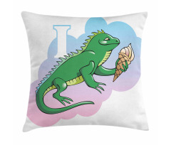 Animal in Nursery Cartoon Pillow Cover