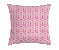 Curves Curlicues Oriental Pillow Cover