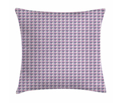 Ornamental Grid Pattern Pillow Cover