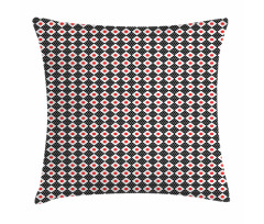 Grid Stripes and Squares Pillow Cover