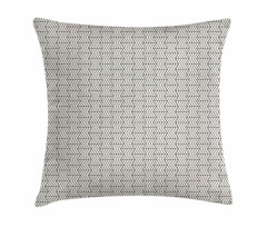 Angled Optical Illusion Pillow Cover