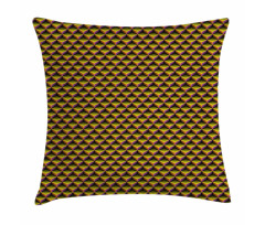 3D Cubes Vibrant Colors Pillow Cover