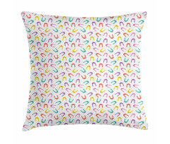 Colorful Cheerful Animals Pillow Cover