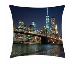 Brooklyn Bridge Pillow Cover