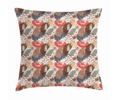 Abstract Scribble Pattern Pillow Cover