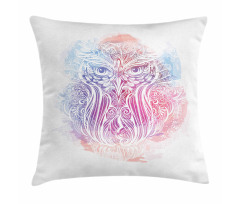 Woodland Bird Design Pillow Cover