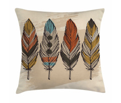 Hand Drawn Quills Native Pillow Cover