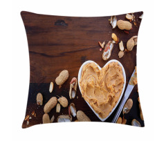 Wooden Vintage Table Pillow Cover