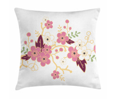 Japanese Garden Art Pillow Cover