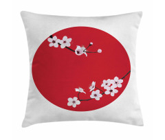 Orient Tree Cherry Pillow Cover