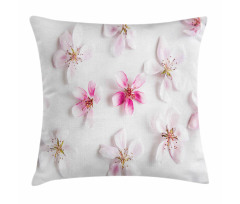 Sakura Petals Love Pillow Cover