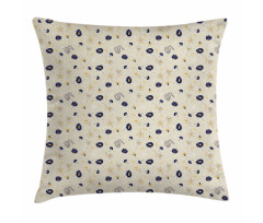 Gentle Floral Pattern Pillow Cover
