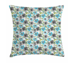 Watercolor Effect Pillow Cover