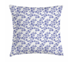 Twig Posy Flowers Pillow Cover