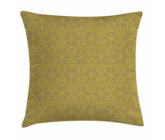 Oriental Floral Hexagonal Pillow Cover