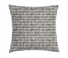 Tribal Art Lines and Dots Pillow Cover