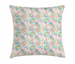 Abstract Colorful Happy Art Pillow Cover