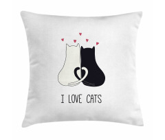 Ideal for Cat Lovers Cuddle Pillow Cover