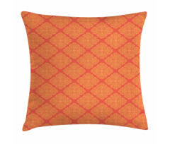 Dots Swirls Floral Medieval Pillow Cover