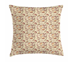 Pastel Coastal Pattern Pillow Cover